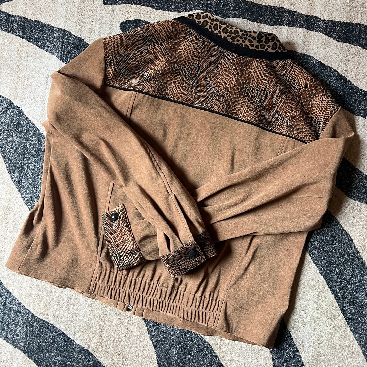 Animal Print Vintage Jacket