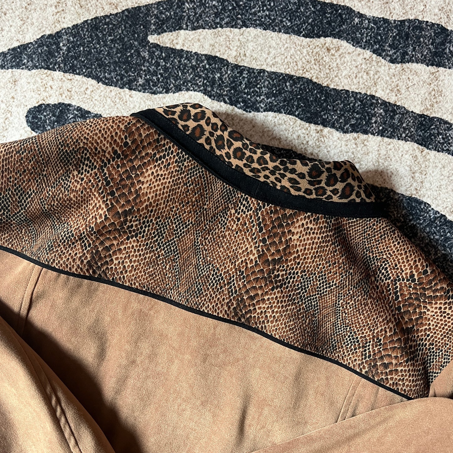 Animal Print Vintage Jacket