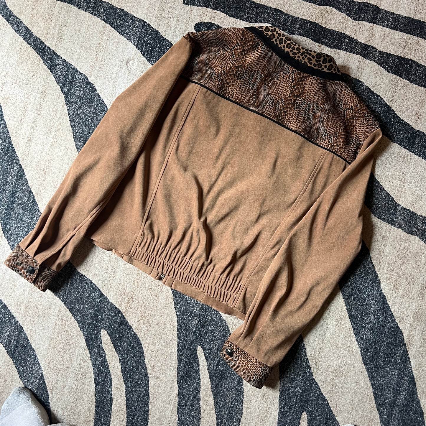 Animal Print Vintage Jacket