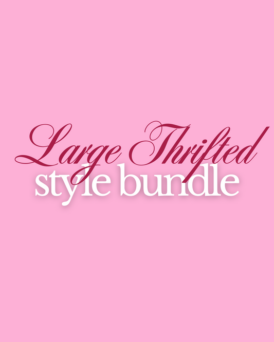 Large Thrifted Style Bundle – $100